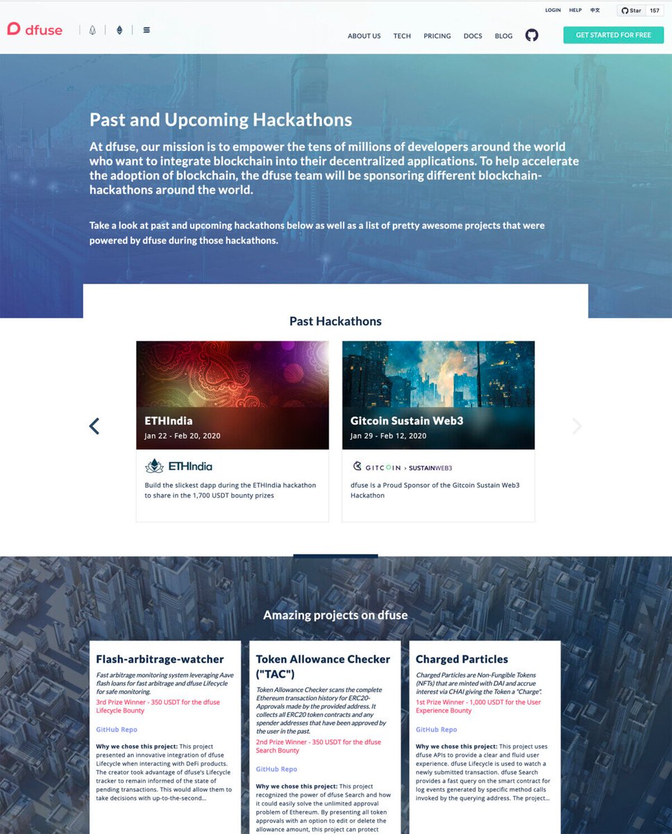 dfuse hackathon